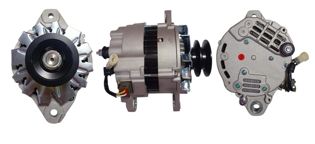 ALTERNADOR MITSUBISHI FUSO CANTER 24V 65AMP 80MM 2PINES P: 2V T:MITSUBISHI V:EXT
