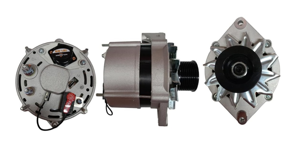 [260-120-488-205] ALTERNADOR CASE JOHN DEERE MAQUINARIA 12V 80AMP 8PK T:BOSCH V:EXT(GA027)