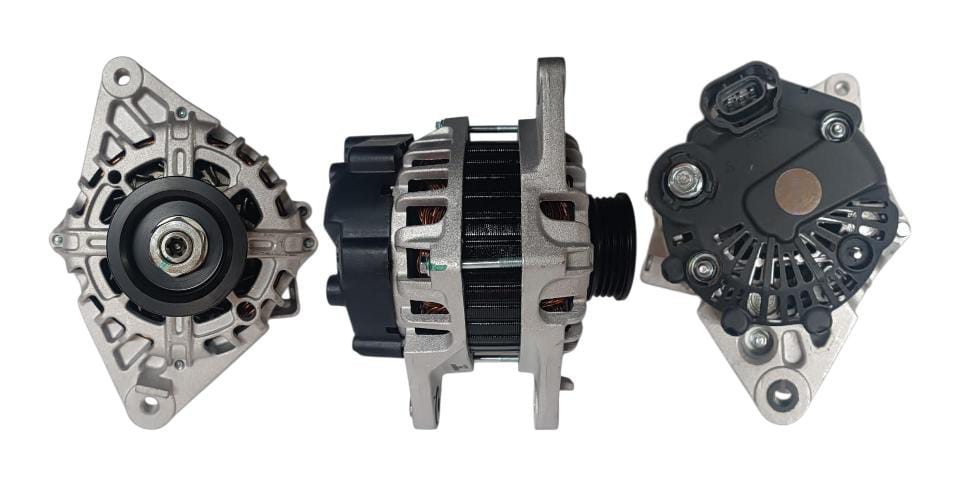 ALTERNADOR HYUNDAI ELANTRA I30 2.0 KIA SOUL 2.0 SPECTRA 2.0 12V 90AMP PASTORNILLO AJUSTE 3 PINES P:4PK T:VALEO V:INT(GA913)