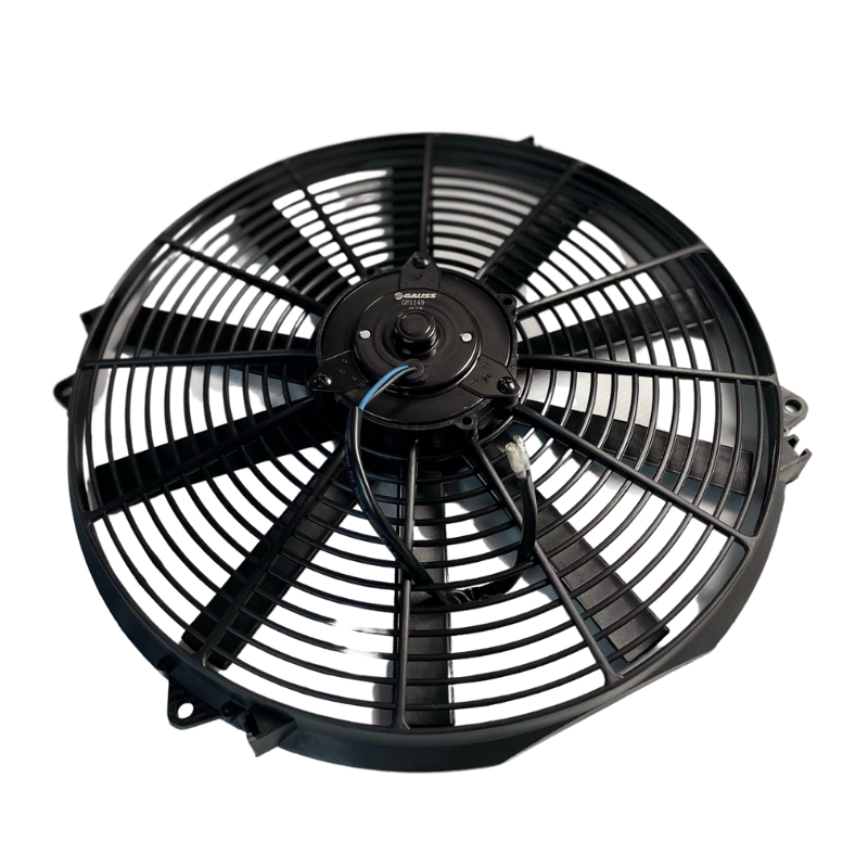 MOTOVENTILADOR UNIVERSAL 16" 12V 10ASPAS Ø MOTOR HORARIO P220W ASPIRA Ø HELICE382MM SIN AIRE