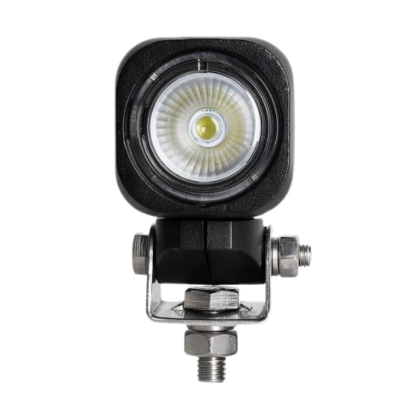 EXPLORADORA LED CUADRADA 800LUMENS 53MM ALTO 84.2MM X 49.50MM PROFUNDIDAD 9-32V 1X10W