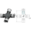 CRUCETA CARDAN HI FORD 7000