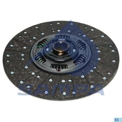 DISCO CLUTCH MERCEDES BENZ ATEGO 4.64259 105063 080.184-00A 1878048741 08.270.1000.691 Ø362 MM Z:18