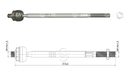 TERMINAL AXIAL FORD ECOSPORT 13 16 DIRECCION ELECTROASISTIDA