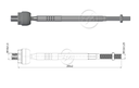TERMINAL AXIAL KIA PICANTO MORNING PICANTO ION DIRECCION HIDRAULICA 