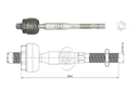 TERMINAL AXIAL FORD RANGER 17 20 DIRECCION ELECTROASISTIDA