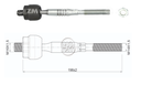 TERMINAL AXIAL FORD EXPLORER 95 03 FORD 150 98 02 RANGER 98 07 MAZDA B2300 L:198RC:M16-1 50RP:M14-1 50TP:119N.MTC86N.M