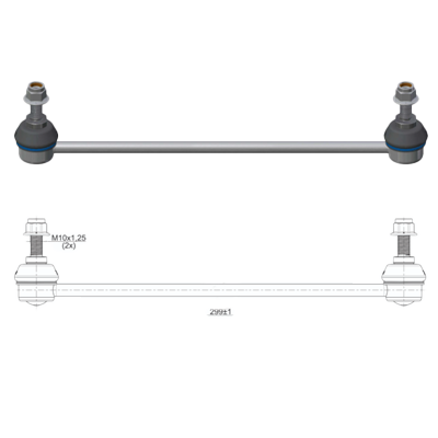 [51ZM-37011681] BIELETA BARRA ESTAB. DEL SUZUKI GRAND VITARA SZ