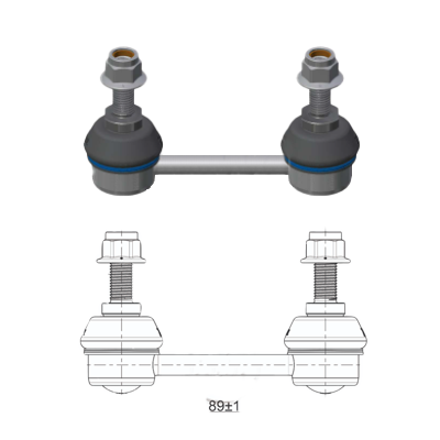BIELETA BARRA ESTAB TRAS MAZDA 626 MILENIO 2.0 1998-2006 MATSURI 2.0 1993-1997 (L:89)