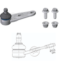 ROTULA INF VOLKSWAGEN GOL 95 123N.M