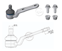 ROTULA SUSPENSION CHEVROLET CORSA WIND 1.4 CORSA POWER 1.6 1998-2006 (DISTANCIA HUECOS 62.5) TNK CA903