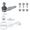 ROTULA DAEWOO CIELO 99 -SPERO LANOS DEL RP:M12-1.50 IC:Ø13.5C:1:16A:Ø10.5C:Ø13.5ICP:Ø13 5A:Ø10 5C0.046 INFERIOR DER-IZQ