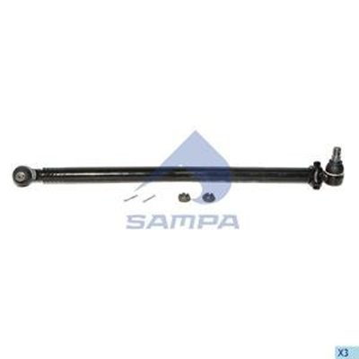 [66097.319-01] BARRA DIRECCION MERCEDES BENZ TB1149 L:837 ATEGO 1014 1017 1215 1217 815 817 ATEGO 2 9724601405