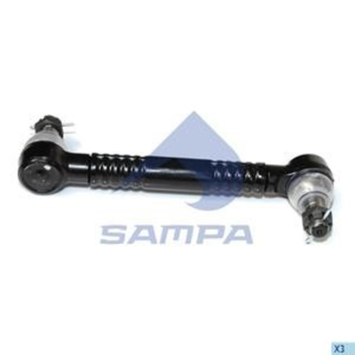 [66097.666-01] TIRANTE BARRA ESTABILIZADORA SCANIA BUS SERIE F- K N L: 284MM OEM 1751418