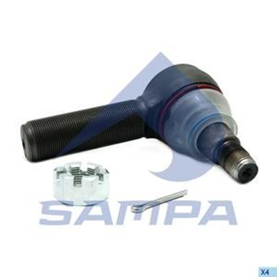 [66097.019-01] ROTULA DIRECCION IZQUIERDA VOLVO BUS TA1095 TA1110 ES9601 L198625 ER0006E1016406239 10145 8681 UN101 UN108 UN108 M30X1 5 L L: 120