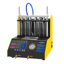 CT200 AUTOOL | LIMPIADOR Y PROBADOR DE INYECTORES DE 6 PROBETAS CON TINA DE ULTRASONIDO | BANCO DE PRUEBA