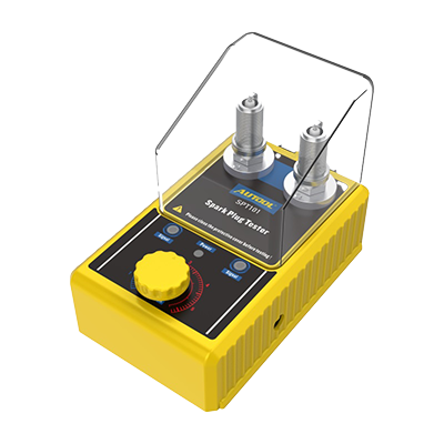 PROBADOR DE BUJÍAS SPT101 CON DETECTOR DE DOBLE ORIFICIO PARA MOTOCICLETA YVEHICULO