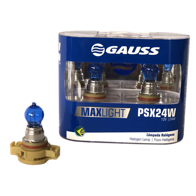 [28GL85] BOMBILLO HALOGENO H16 PG207 PSX24W 12V 42W EXPLORADORA MAXLIGHT 110% MAS LUZ PREMIUM DUOPACK RENAULT DUSTER JEEP DODGE JOURNEY