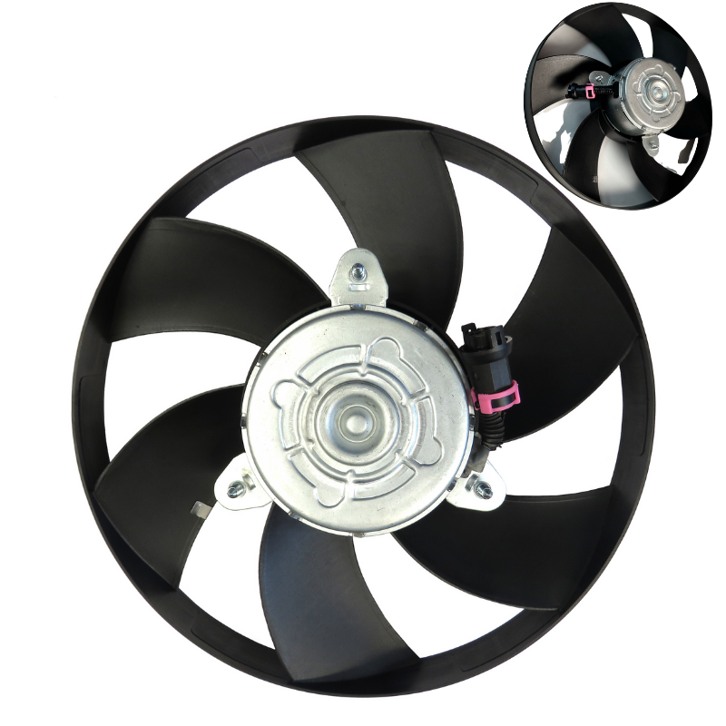 MOTOVENTILADOR SEAT IBIZA 1.6 VW VOLKSWAGEN POLO 1.6 1.8 6ASPAS Ø MOTOR100MM HORARIO P288W ASPIRA Ø HELICE300MM CON AIRE