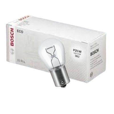 BOMBILLO MINIATURA 1141 BA15S 12V 21W DIRECCIONAL AMBAR STD CAJA X 10 1987302811 7507 1057 12496