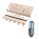 BOMBILLO MINIATURA 53 BA9S T4W 12V 4W LUZ TABLERO STD CAJA X 10 1987302817 2662 GL0069