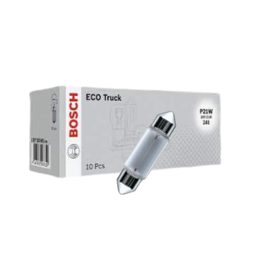 BOMBILLO TIPO FUSIBLE 11X35 C5W 24V 5W MINIATURA TRUCK STD CAJA X 10