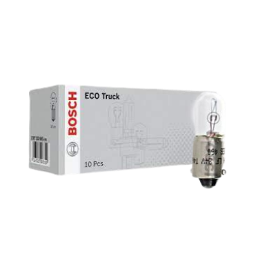 BOMBILLO MINIATURA 53 BA9S T4W 24V 4W LUZ TABLERO AMBAR STD CAJA X 10 1987302870 GL0069A 13929