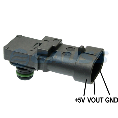 [32GI3762] SENSOR PRESION MULTIPLE (MAP) RENAULT CLIO 1.2L KANGOO TWINGO 1.2L 16V MEGANE 1.6L 2.0L SCENIC 1.6L 2.0L SANDERO 1.6L 3 P