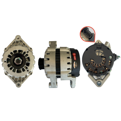 ALTERNADOR CHEVROLET OPTRA 1.8 2007 TIPO DELCO BASE PEQUEÑA 12V 105AMP P:6PK