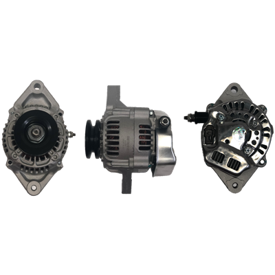 [30110211-4120] ALTERNADOR DAIHATSU 12V 45AMP 2 OREJAS PEQUEÑAS PARA TORNILLOS DE AJUSTE 2PINES P: 1V T:NIPONDENSO V:INT(GA870 GA1251IN254)