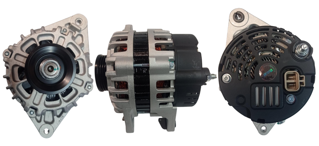 [3037300-23600] ALTERNADOR HYUNDAI ACCENT ELANTRA GETZ TUCSON KIA CERATO KIA RIO 12V 90AMP PYTORNILLO AJUS 2P P:4PK T-MANDO V:INT(GA419 GA1219)