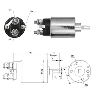 AUTOMATICO CHEVROLET NPR 12V