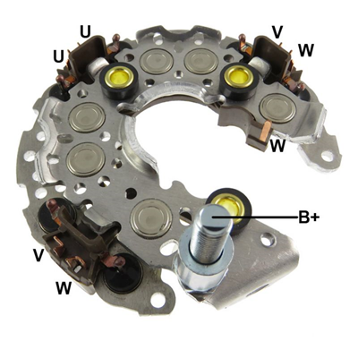 [07GA1149] RECTIFICADOR DODGE JOURNEY V6 3.6L 2011-2016 160AMP 12X35A M8X20MM AVALANCHE 117MM(GA134 GA159 GA154) TIPO DENSO