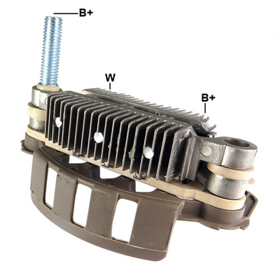 [07GA1325] RECTIFICADOR MITSUBISHI PAJERO R4 03 LANCER MAZDA 323 2000 99-03 626 RENAULT CLIO II 85AMP 85MM M8X28MM 8X35A (GA780) A860T58070