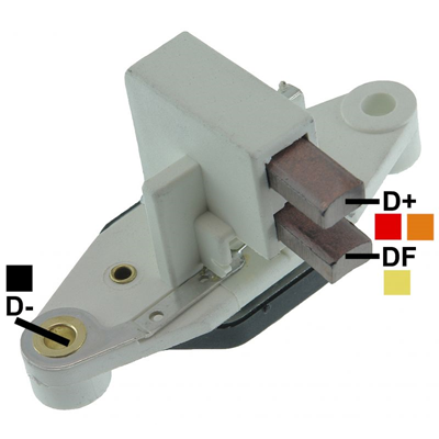 [07GA029] REGULADOR CHEVROLET CORSA 1.4 ASTRA 2.0 12 115 CON ESCOBILLAS TIPO BOSCH (GA1651-GA1710-GA1735)