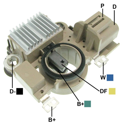 [07GA471] REGULADOR MAZDA 6 2003>2005 12 2 P-D TIPO MITSUBISHI