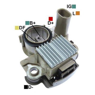 [07GA975] REGULADOR CHEVROLET SPARK 0.8 2005-2015 DAEWO MATIZ 12 2 IG-L TIPO VALEO