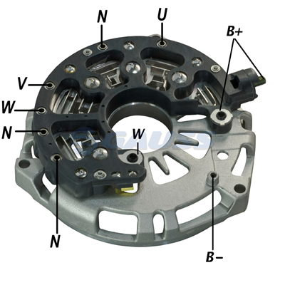 [07GA1203] RECTIFICADOR FORD CAMIONETAS REF F6LU-10300 65AMP 6X35A(GA813 GA814) TIPO FORD