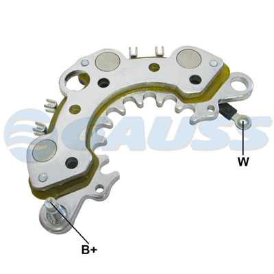 [07GA1773] RECTIFICADOR NISSAN 85AMP 6X35A TRIDIODO T:WTIPO HITACHI