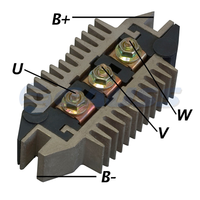 [07GA1805] RECTIFICADOR CHEVROLET ASTRA CORSA VECTRA WIN 120AMP 6X50A TIPO DELCO