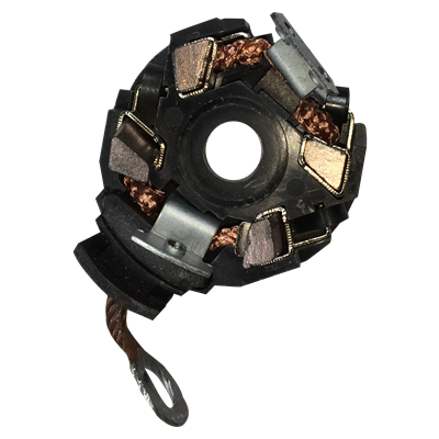 PORTAESCOBILLAS ARRANQUE DENSO TOYOTA HILUX VIGO /FORTUNER /RAV4 ESCOBILLAS ARRIBA | REF: IR81221, MCP-712, HD-712A, 36437C