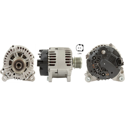 [260124525039] ALTERNADOR VOLKSWAGEN AMAROK AUDI A3 12V 160AMP 2 PINES P:6PK T:BOSCH 06F-903-023FX 12753 0124525525 0124525092 03L903023A