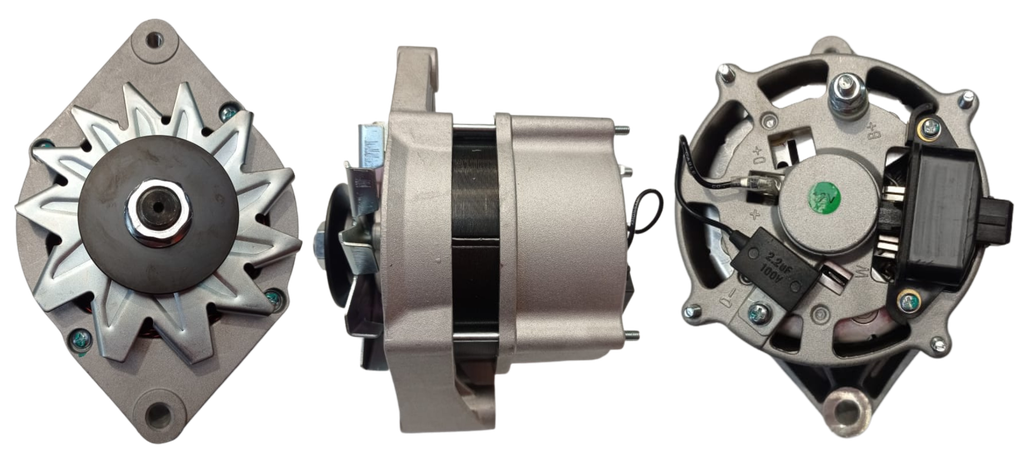 [310-120-484-049] ALTERNADOR THERMOKING YANMAR LUV 2300 12V 90AMP BOBINA 1PIN P: 2V OD86 T: BOSCH V: EXT (GA021) 9120060031