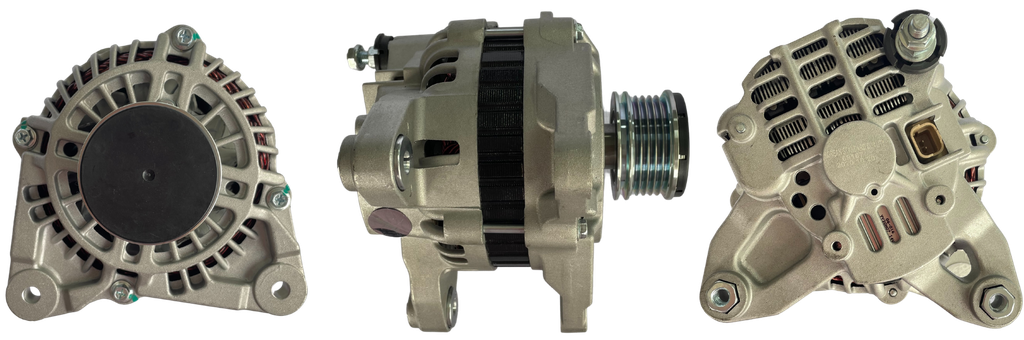 ALTERNADOR NISSAN TIIDA QASHQAI VERSA MICRA 12V 110AMP 2 TORNILLOS PASADORES (MESITA) 2 PINES P: 5PK T:MITSUBISHI 23174N