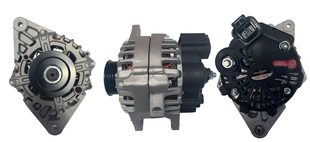 [2637300-22650] ALTERNADOR HYUNDAI ACCENT ELANTRA GETZ TUCSON KIA CERATO KIA RIO 12V 110AMP 2P P:4PK T:VALEO V:INT(GA802 GA1364)