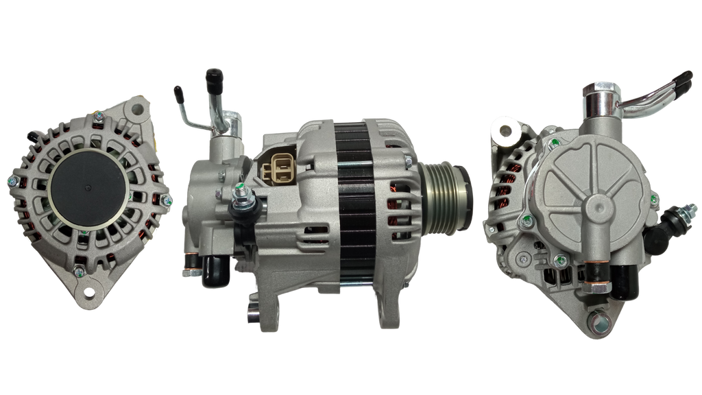 [2637300-4X000] ALTERNADOR KIA CARNIVAL 2.9 DIESEL CON BOMBA 12V 110AMP 2PINES P:5PK EMBRAGUE T:MANDO V:INT