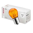BOMBILLO INCANDESCENTE 7507 (1141) PY21W BAU15S 12V S8 AMBAR X UNIDAD EMPAQUE CAJA X 10