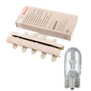 BOMBILLO MINIATURA 158 W2.1X9.5D 12V 3W LUZ TABLERO INTERIOR MATRICULA STD CAJA X 10 2821 501 12256 MOTOCICLETA