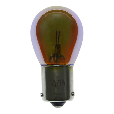 BOMBILLO MINIATURA 1141 BAU15S PY21W 12V 21W DIRECCIONAL CROMADO PIN DIAGONAL BLISTER X 2 1987302812 1056 12497