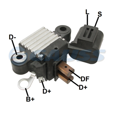 [07GA245] REGULADOR NISSAN SENTRA SUNNY NISSAN 240X NISSAN 200SX NISSAN V16 TIPO HITACHI12V 23133-58S00 23133-58S01 23133-D4400 23133-D4401